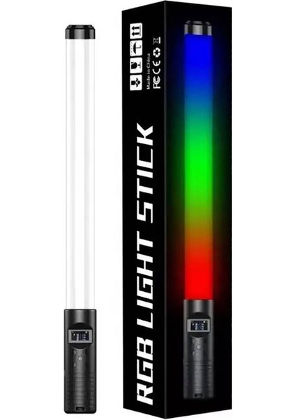 Cppl H2 OLED Ekran Göstergeli Rgb LED Işıklı Aydınlatma Çubuğu