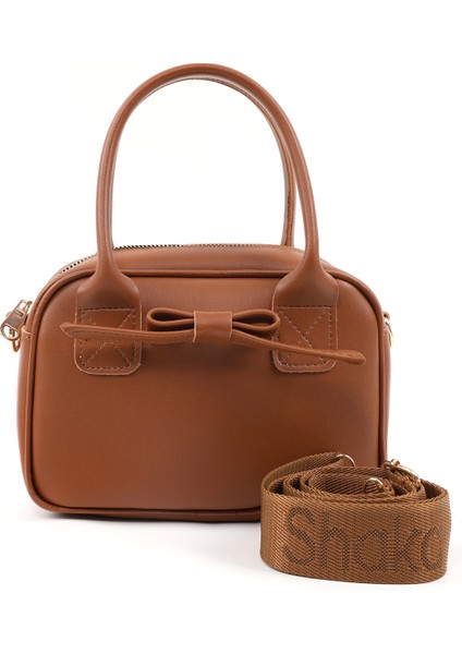 Taba SHK217 Fiyonklu Suni Deri, Tek Bölmeli, Fermuarlı,kolon Askılı, El, Kol ve Omuz Çantası