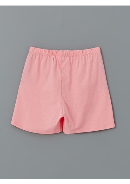 Yeni Sezon Bisiklet Yaka Kiz Cocuk Sortlu Pijama Takimi - S5J815Z4 fırsatları