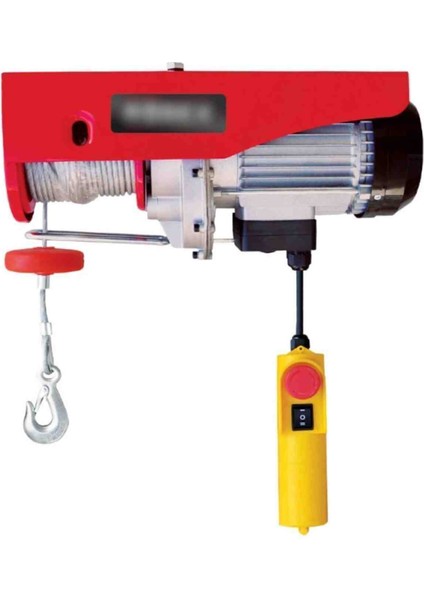 İyisi Yok Elektrikli Vinç 20 Metre Çelik Halatlı 500 kg Çekme Gücü Ev Inşaat Eşya Yük Mal Çekme Makinesi fiyatları