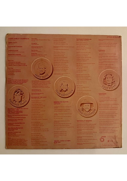 Manfred Mann's Earth Band – The Roaring Silence Dönem Baskı Plak fiyatları