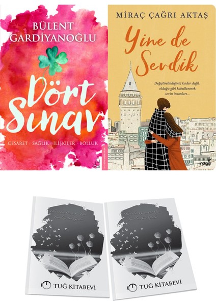 Dört Sınav: Cesaret-Sağlık-Ilişkiler-Bolluk ve Yine De Sevdik + Hediyeli
