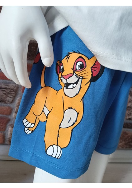 Dısnep The Lion King Baskılı T-Shirt Şort Takımı fiyatları