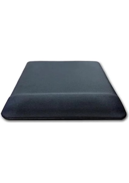 Siyah Bilek Destekli Mouse Pad Ergonomik Kaymaz Taban Oyun ve Ofis Fare Altlığı