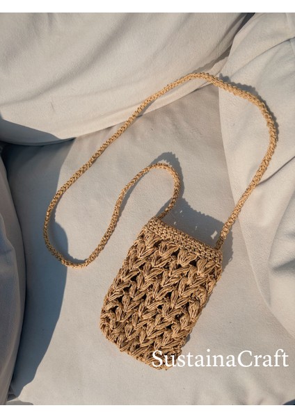 Hasır Çanta,telefon Çanta,örgü Çanta,askılı, Minimal, Yazlık modelleri