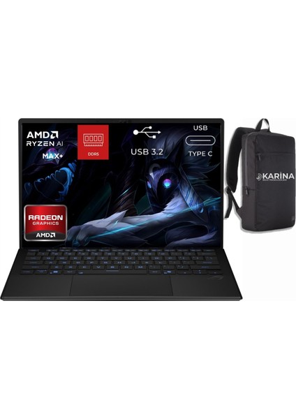Rog Flow Z13 Ryzen Aı Max Plus 395 GZ302EA-RU101-01 32GB 4tb Radeon 8060S Freedos 13.4" Wqxga Ikisi Bir Arada Taşınabilir Bilgisayar fiyatları