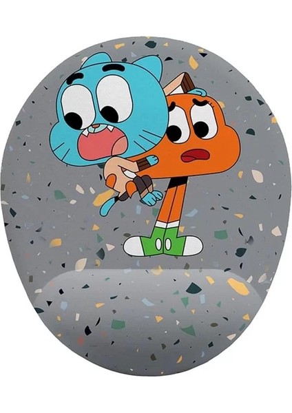 Gumball ve Darwin Bilek Destekli Mouse Pad