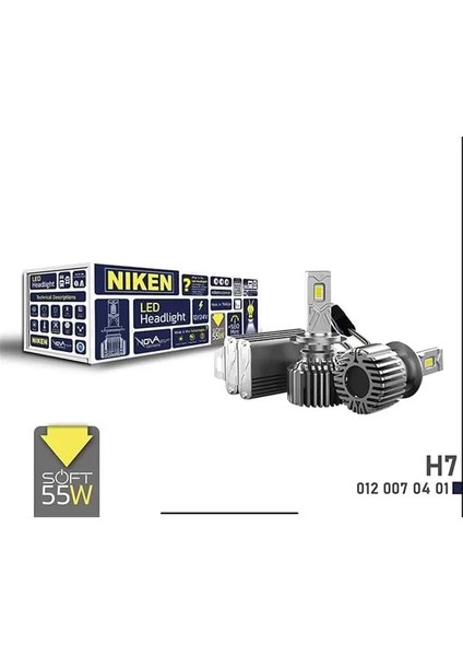 H7 LED Xenon Nova Soft Serisi FAR,(55W Sabit Arıza Işığı Yakmaz) fiyatları