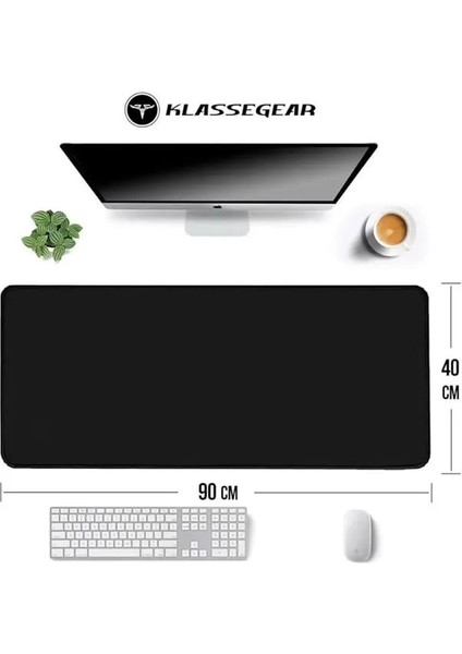 Classic Mouse Pad, Dikişli Kenar, Kaymaz Taban, Büyük Boy Pürüzsüz Yüzey, Baskısız Ofis Tipi fiyatları