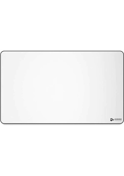 Pc Gaming Dikişli Kenar 3mm Uzatılmış Mousepad 36 X 61 Cm Beyaz