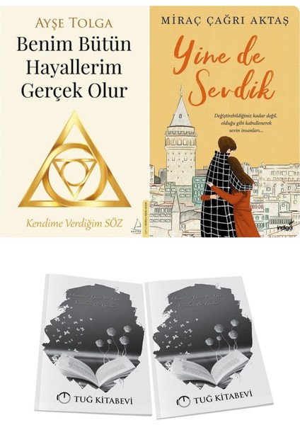 Benim Bütün Hayallerim Gerçek Olur ve Yine De Sevdik + Hediyeli