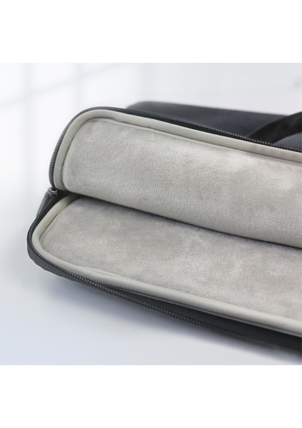 RCS-S06 Su Geçirmez 14 Inç Laptop ve Notebook Çantası Polyester Kumaş Siyah