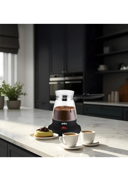 SCM-2998 Elektrikli Cam Cezve 500 ml 600W