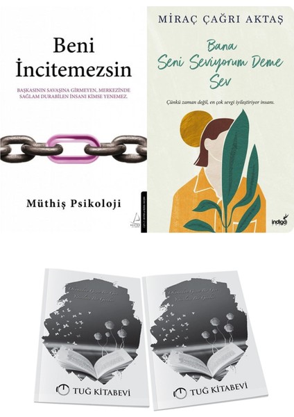 Beni Incitemezsin ve Bana Seni Seviyorum Deme Sev + Hediyeli