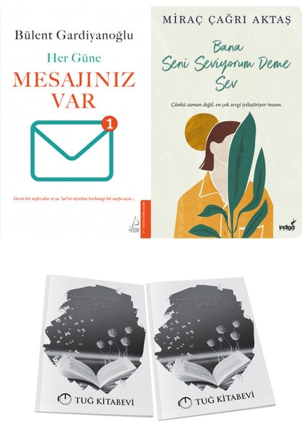 Mesajınız Var ve Bana Seni Seviyorum Deme Sev + Hediyeli