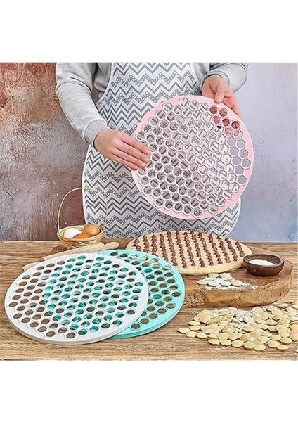 Safestore Pratik Mantı Kalıbı Mantı Kesme Aparatı Büyük Boy Mantımatik 32 cm 121 Adet Mantı fiyatları