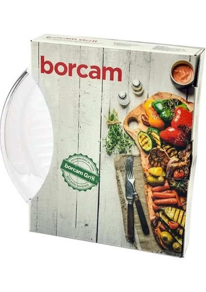 Cosecha Privada Borcam Grill Oluklu Fırın Tepsisi 1750ML fiyatları