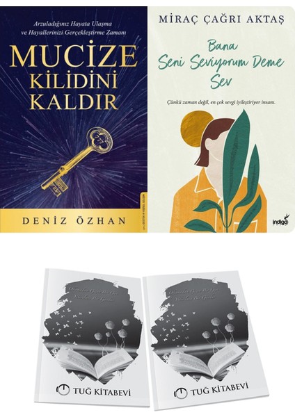 Mucize Kilidini Kaldır ve Bana Seni Seviyorum Deme Sev + Hediyeli