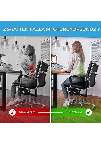 Ergonomik Kama Oturma Yastığı, Araba ve Ofis Koltukları Için Rahat Oturma Minderi, Taşınabilir Nefes Alan Kaymaz Kadife Kılıflı Sandalye Destek Yastık fiyatları