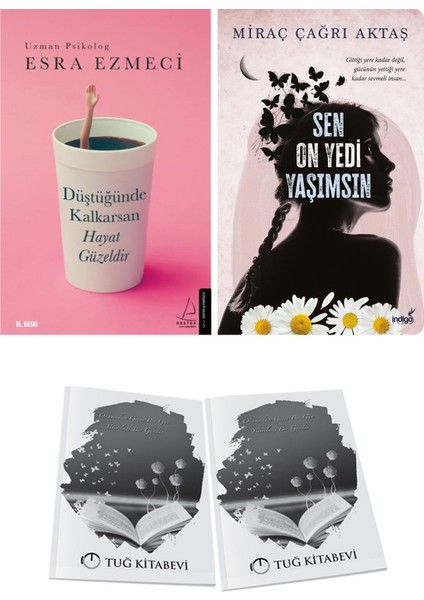 Düştüğünde Kalkarsan Hayat Güzeldir ve Sen On Yedi Yaşımsın + Hediyeli