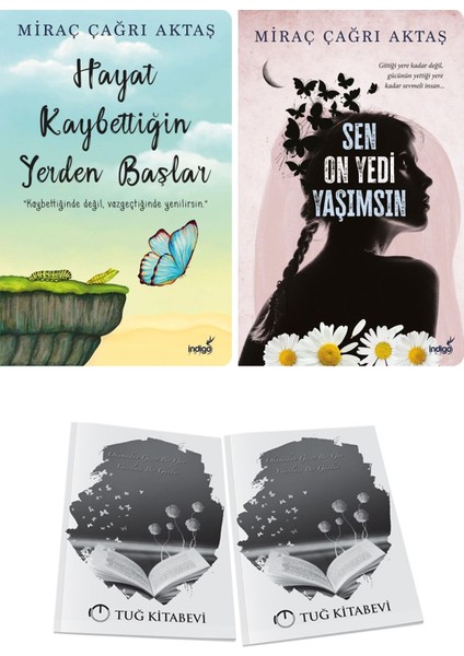 Hayat Kaybettiğin Yerden Başlar ve Sen On Yedi Yaşımsın + Hediyeli