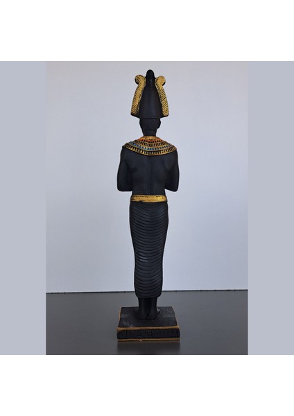 Horus’un Gücü – Antik Mısır Temalı Dekoratif Heykel Biblo (32 x 8 Cm) fırsatları