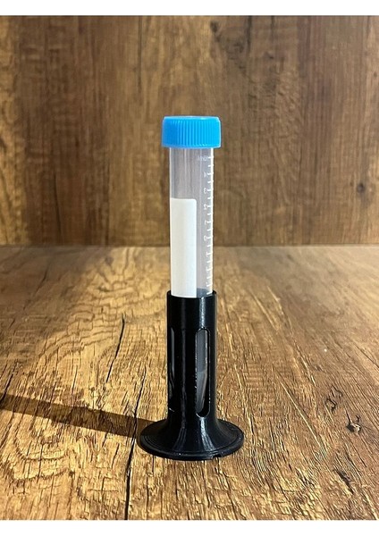 15 ml Falkon Santrifüj Tekli Deney Tüpü Standı (3 Adet Gönderilir) (Tüp Görsel Amaçlıdır)