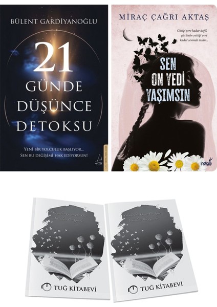 21 Günde Düşünce Detoksu ve Sen On Yedi Yaşımsın + Hediyeli