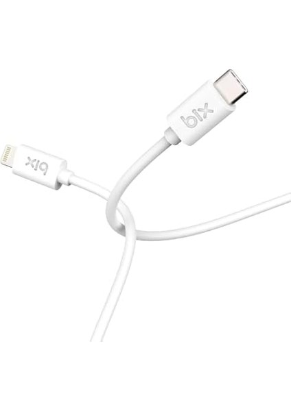 BX-IP02UC Type-C To Lightning Data ve Şarj Kablosu Beyaz 1 Metre fiyatları