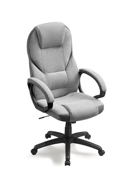 OBG022G01 Ofis Koltuğu, Oyuncu Koltuğu, Çalışma Masası Sandalyesi, Güvercin Grisi, 54 x 50 x (112-122) cm fiyatları