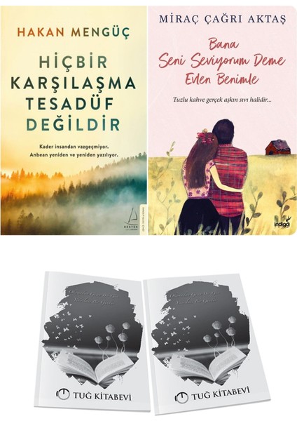 Hiçbir Karşılaşma Tesadüf Değildir ve Bana Seni Seviyorum Deme Evlen Benimle + Hediyeli