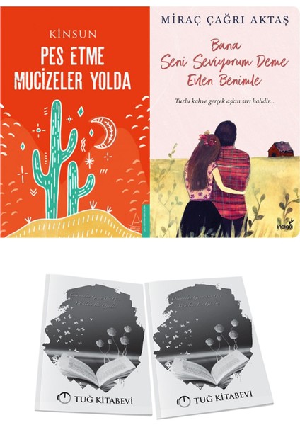 Pes Etme Mucizeler Yolda ve Bana Seni Seviyorum Deme Evlen Benimle + Hediyeli