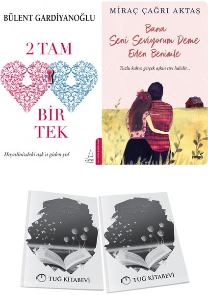 2 Tam Bir Tek ve Bana Seni Seviyorum Deme Evlen Benimle + Hediyeli