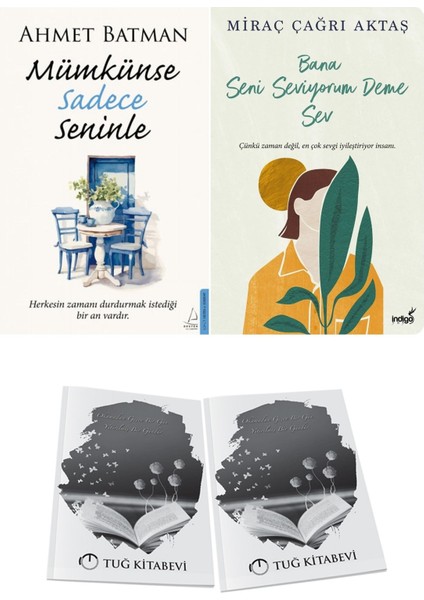 Mümkünse Sadece Seninle ve Bana Seni Seviyorum Deme Sev + Hediyeli
