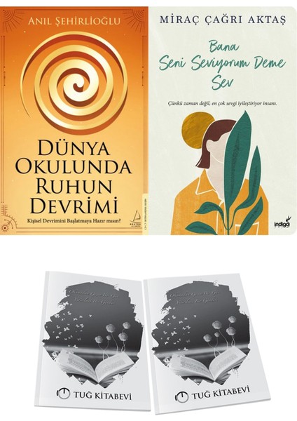 Dünya Okulunda Ruhun Devrimi ve Bana Seni Seviyorum Deme Sev + Hediyeli