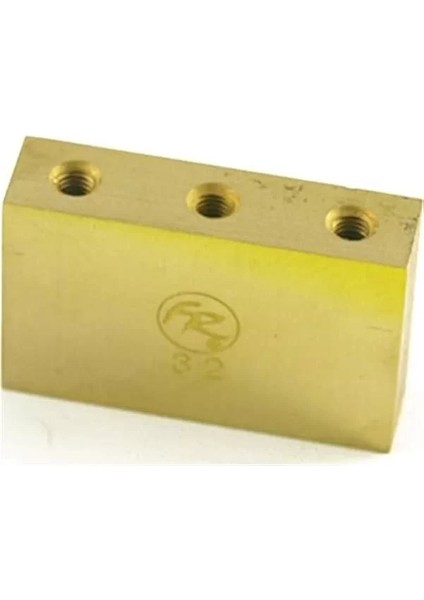 Fat Brass Block Elektro Gitar Köprüsü, 32 mm (FROFTB32) fiyatları