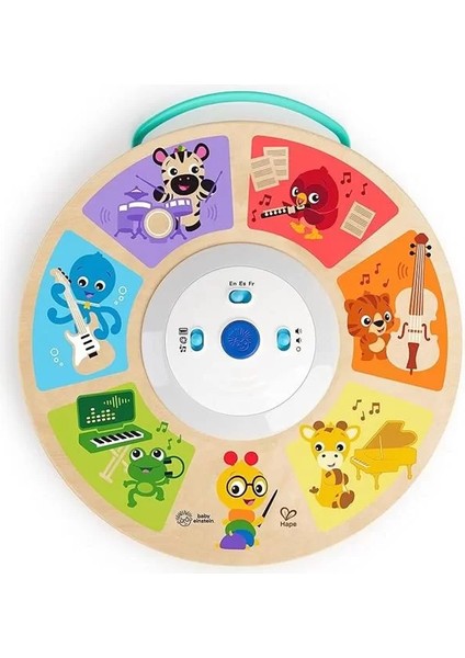 Cal's Smart Sounds Symphony Touch Ahşap Elektronik Aktivite Oyuncağı, 6 Ay ve