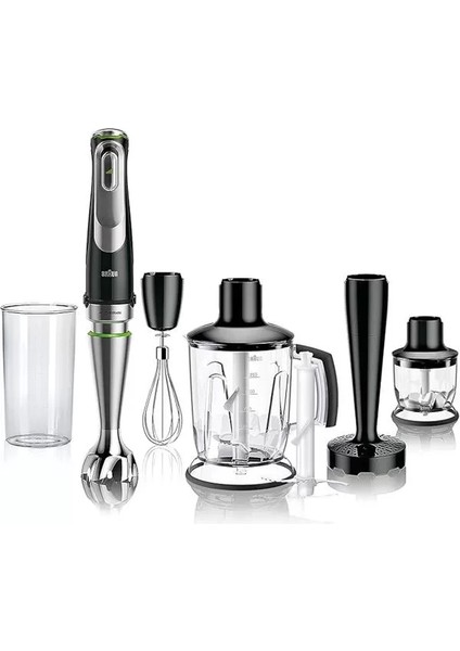 Multiquick 9 Mq 9147X El Mikseri – Active Powerdrive ve Splashcontrol Ile, Püre Yapma Çubuğu