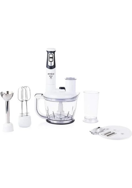 GH21800 Diva Pro Rendeli El Blender Seti Beyaz