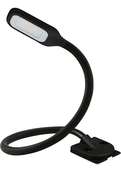 Onyx LED Araç Okuma Işığı, Katlanır, 7 Led, Siyah