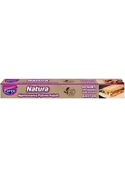 Natura Ağartılmamış Hazır Pişirme Kağıdı 10 Yaprak x 5 Paket fiyatları