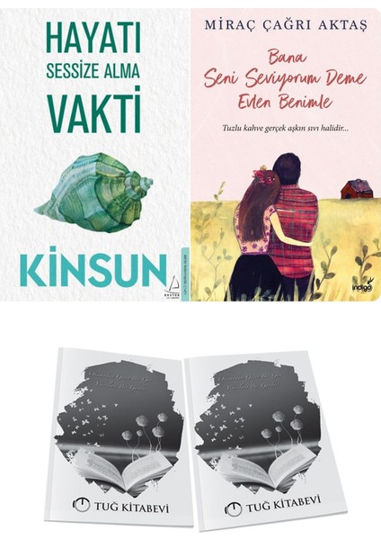 Hayatı Sessize Alma Vakti ve Bana Seni Seviyorum Deme Evlen Benimle + Hediyeli