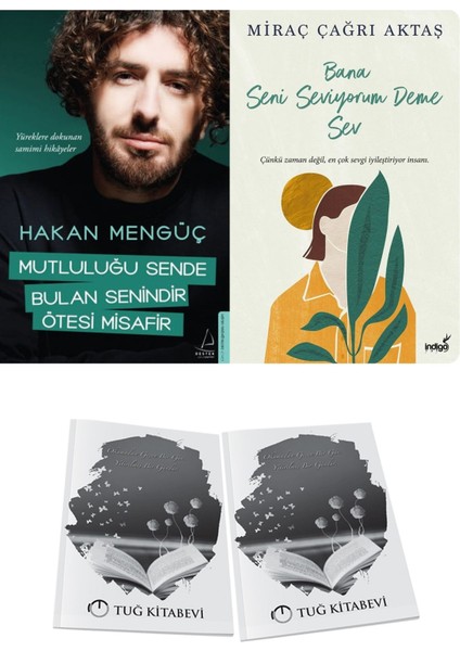Mutluluğu Sende Bulan Senindir, Ötesi Misafir ve Bana Seni Seviyorum Deme Sev + Hediyeli