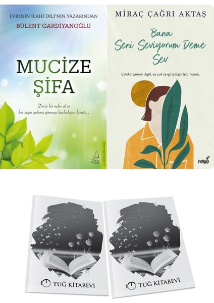 Mucize Şifa ve Bana Seni Seviyorum Deme Sev + Hediyeli