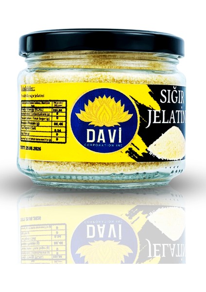 Sığır Jelatini 200 gr ( Saf, Toz Jelatin) Sığır Jelatin fiyatları