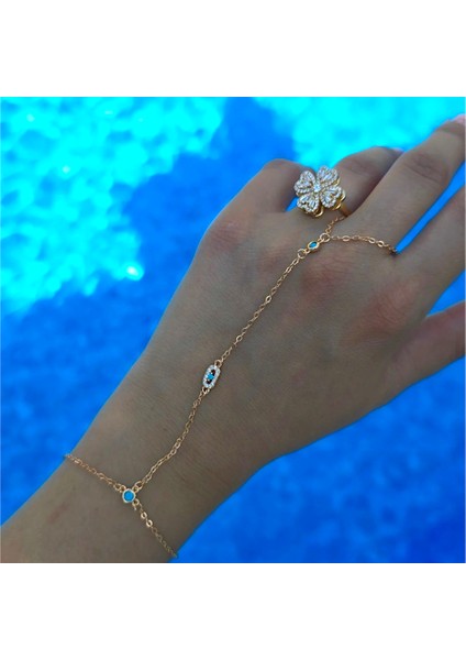 Yuvarlak Mavi Mineli Çelik Şahmeran fiyatları