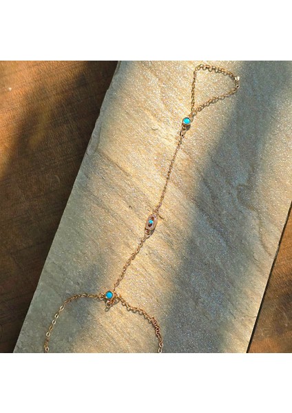 Yuvarlak Mavi Mineli Çelik Şahmeran indirimleri