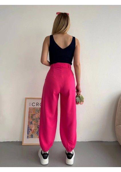 Şalvar Pantolon Fuşya S23202 fiyatları