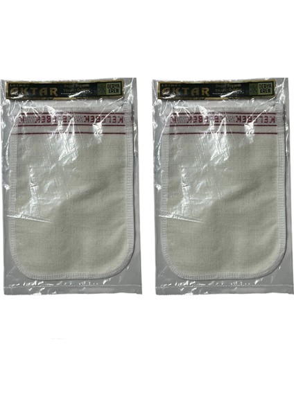 İpek Kese %50 Floş (El Geçmeli) 270 Gsm (18 * 24,5cm),2 Adet,