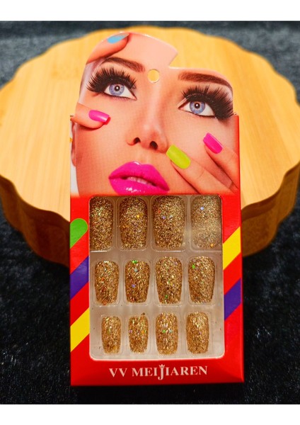 Lüks Figürlü Takma Tırnak